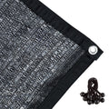 Black 12 X 16 Shade Cloth with Grommets W462490