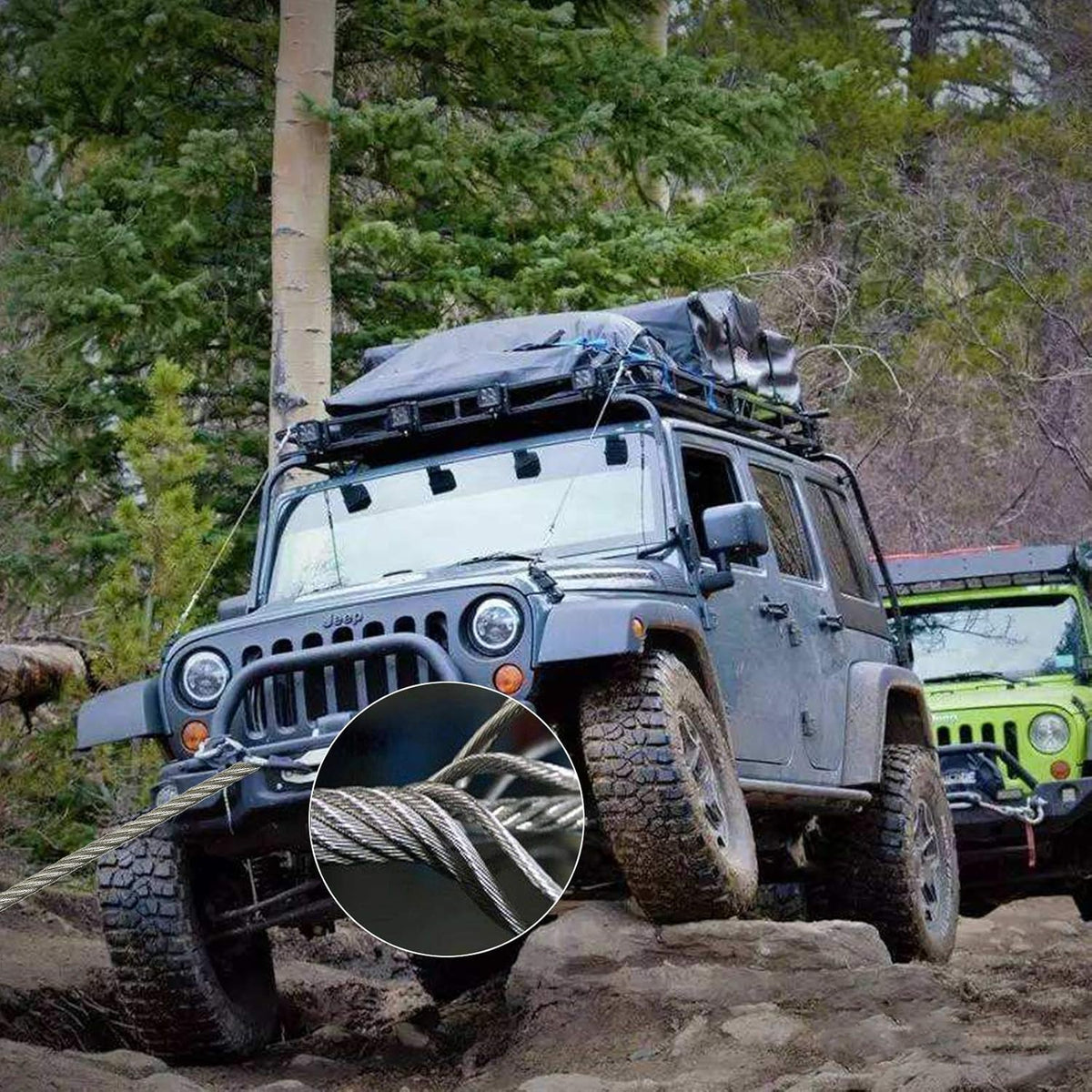 18000lbs Electric Winch with Wireless Remote Control V861