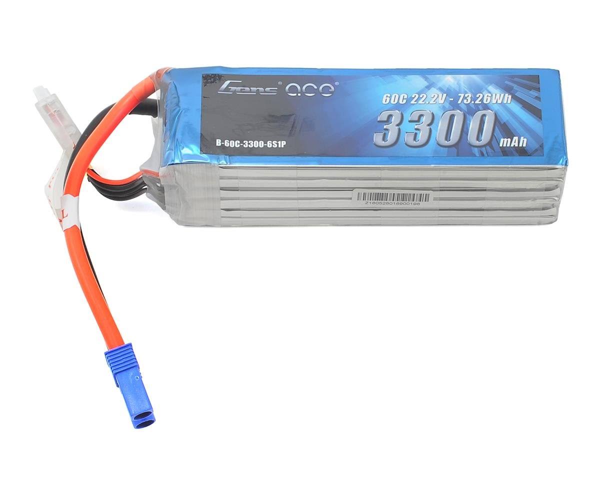 22.2V 60C 6s 3300mAh Lipo Battery Pack with EC5 Plug Y71926