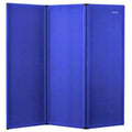Red Three Panel Room Divider V8339
