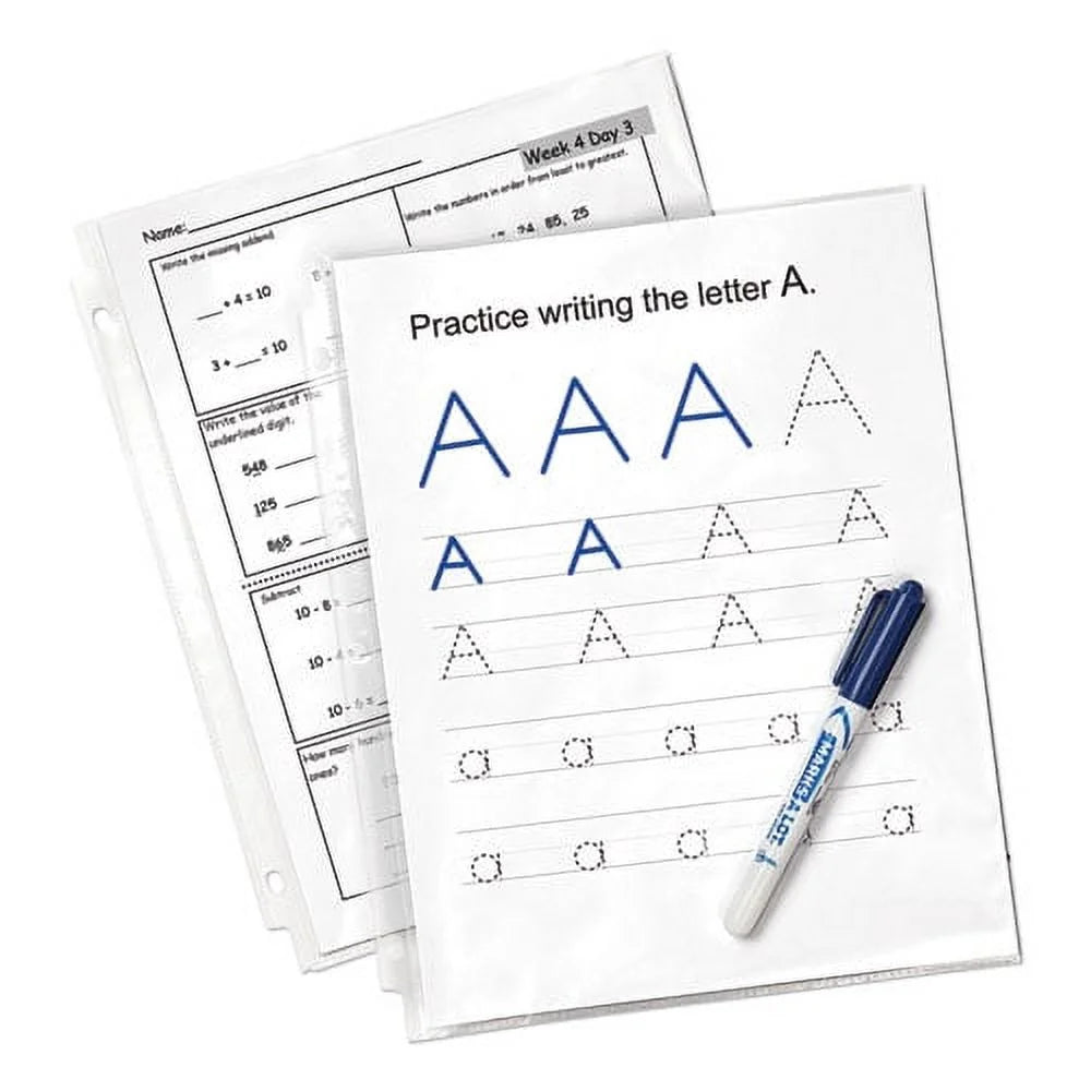 Clear Letter Sheet Protector, 50/box R11702