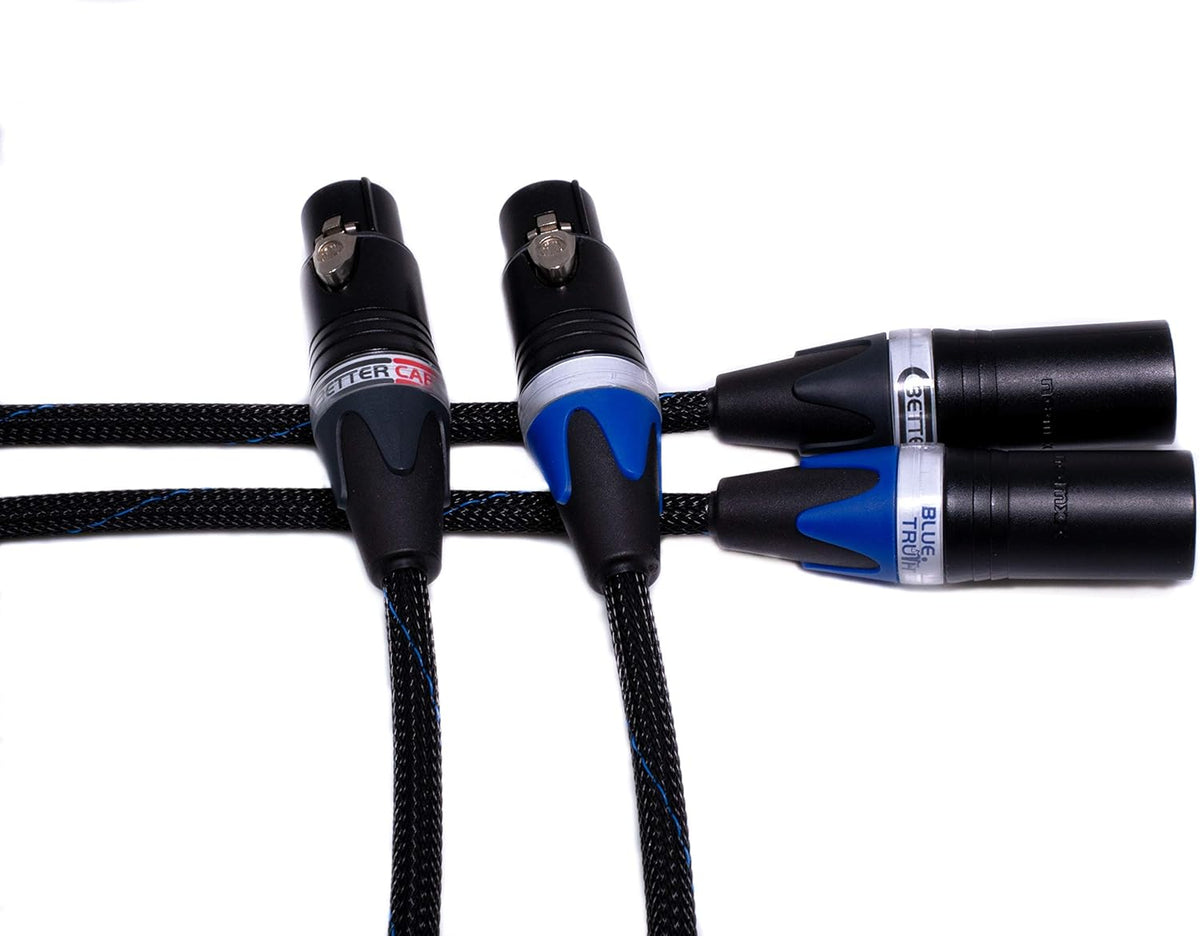 Balanced XLR Cables - Stereo Pair (2 Cables) - 3 Feet N23150