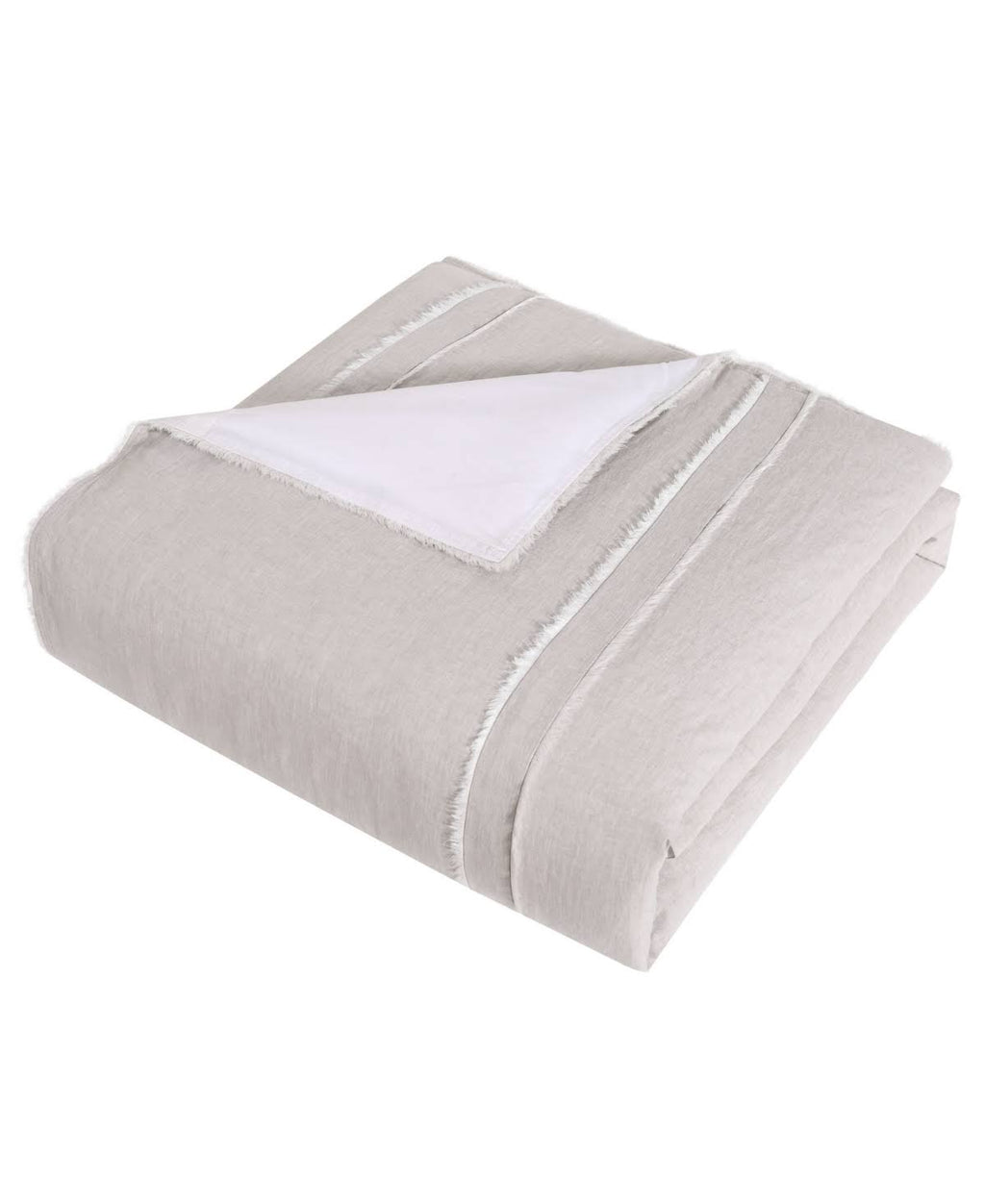 Queen Duvet Cover Set in Natural Grey Q718