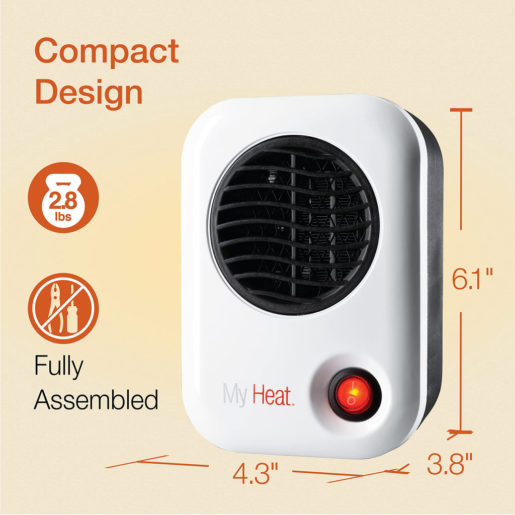 White Personal Heater J636629