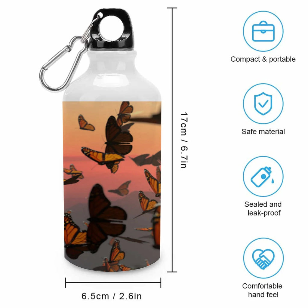400ml Sport Aluminum Water Bottle with Twist Cap U5129