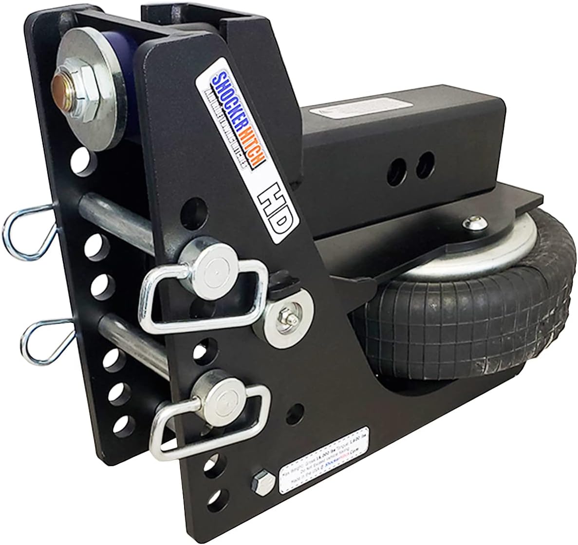 Black Air Drop Hitch with 2-5/16" Ball C540
