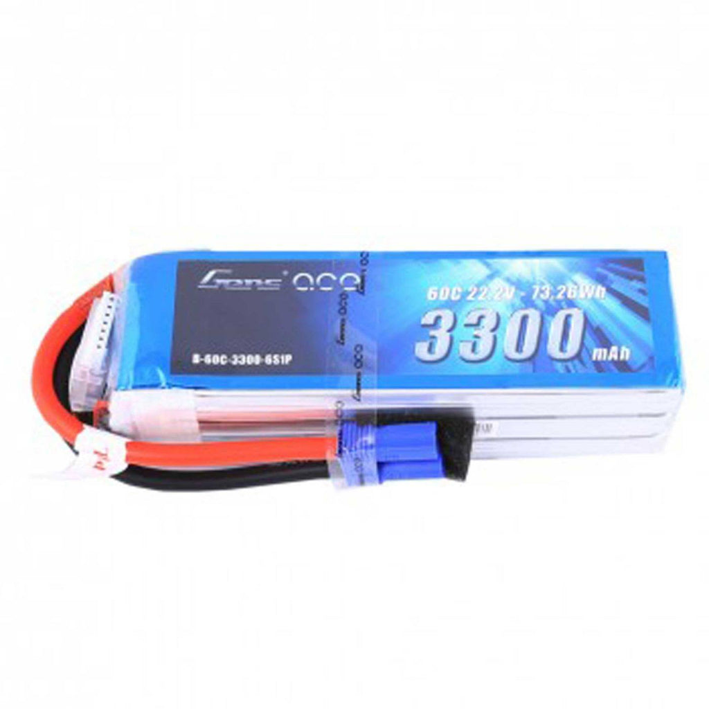 22.2V 60C 6s 3300mAh Lipo Battery Pack with EC5 Plug Y71926