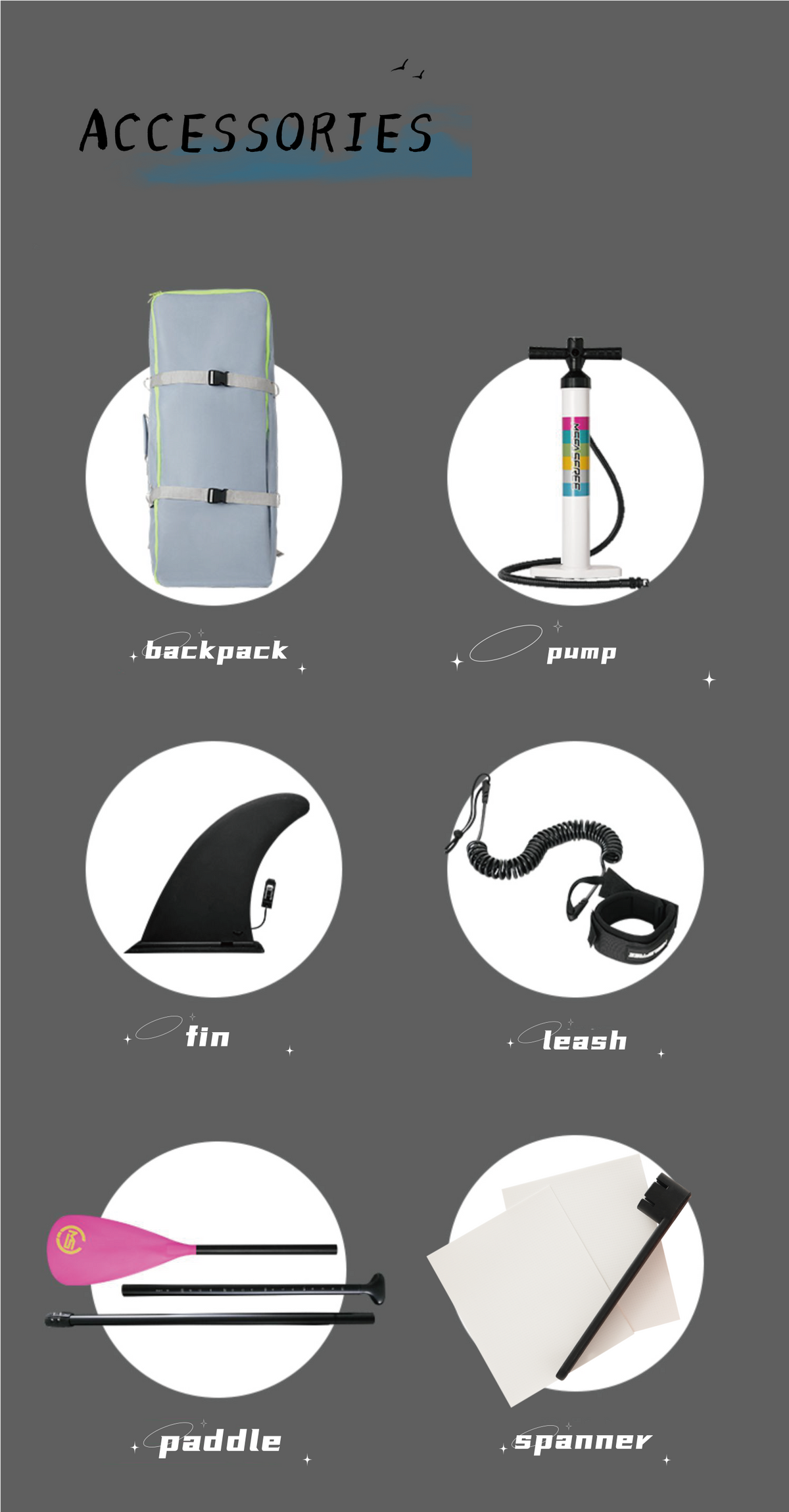 11FT Inflatable Stand Up Paddle Board with Carry Bag, Repair Kit, Paddle and Pump D6202