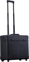Black Two Wheels Pilot Laptop Travel Case U646646