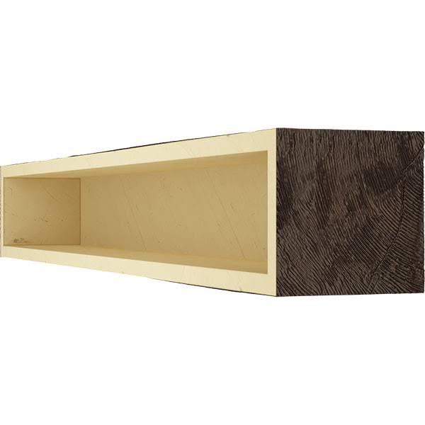 Sandblasted Faux Wood Fireplace Mantel S5037