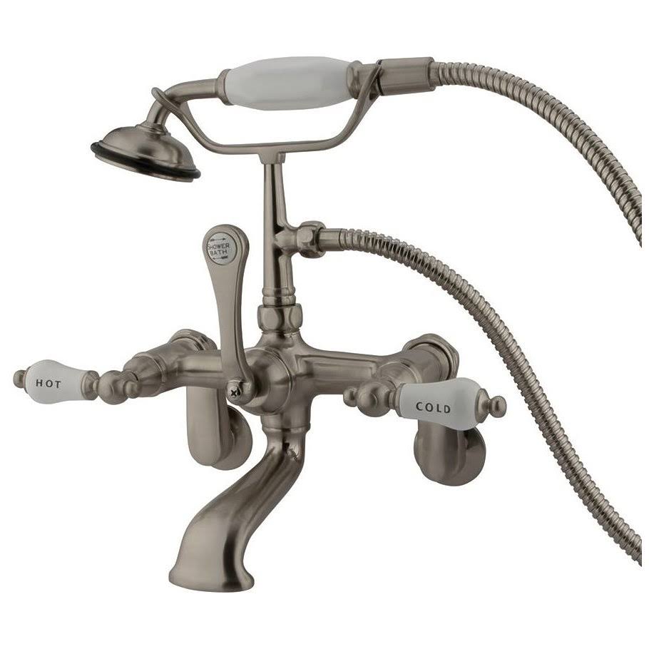 Wall Mount Clawfoot Tub Filler with Hand Shower Z221837