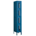 Four Tier Vented Metal Locker, Blue G627132