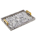 Ivory/Grey Tray O92439