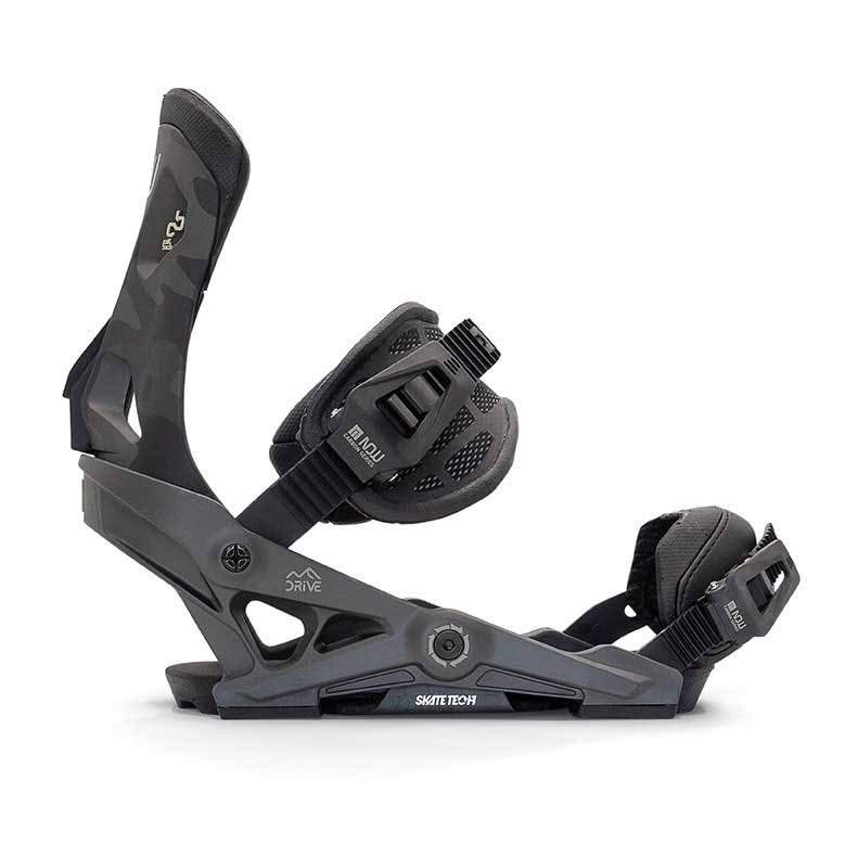 Charcoal Snowboard Bindings L968