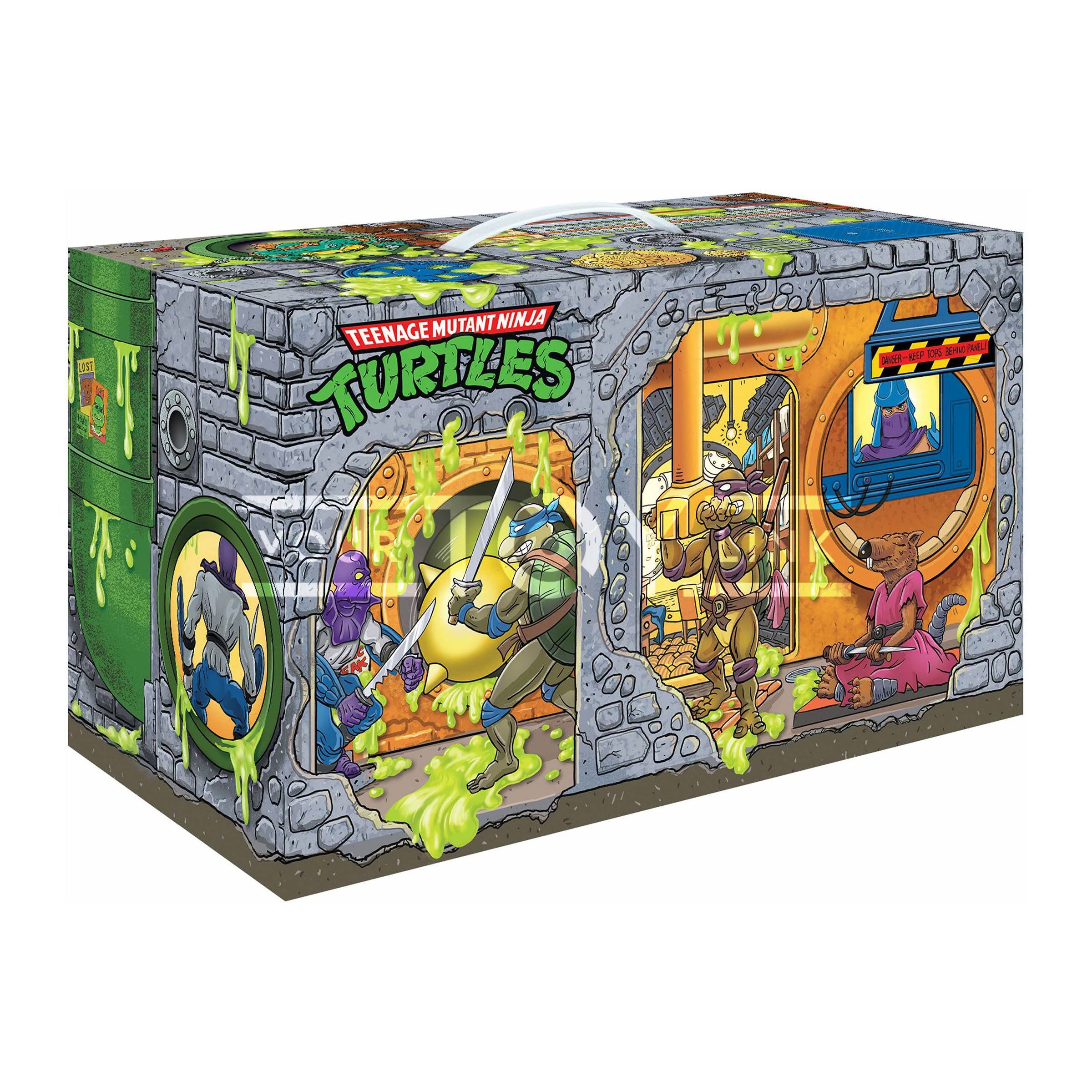 Retro Rotocast Sewer Lair Action Figure Set T512