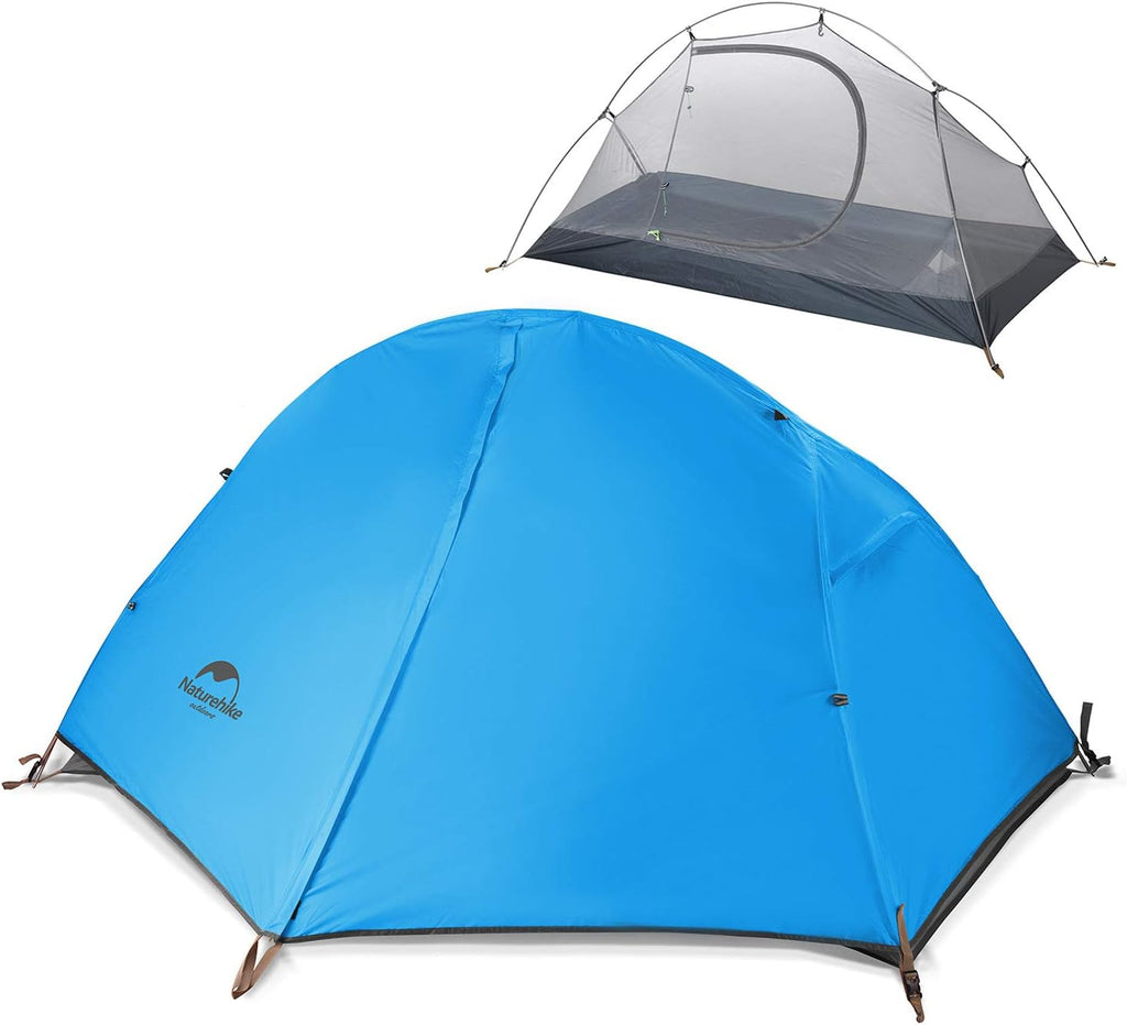 1 Person Ultralight Waterproof Backpacking Tent with Footprint U75093