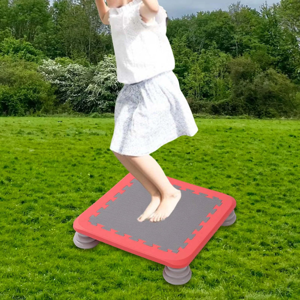 Red Mini Kids Trampoline U9215