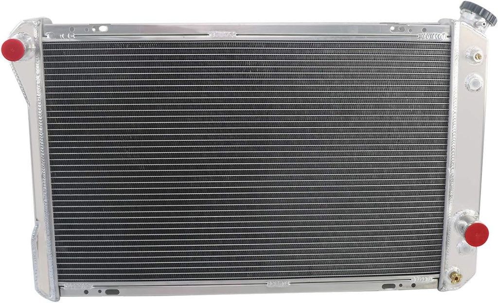 All Aluminum 3 Core Radiator with Shroud Fan Relay G89452