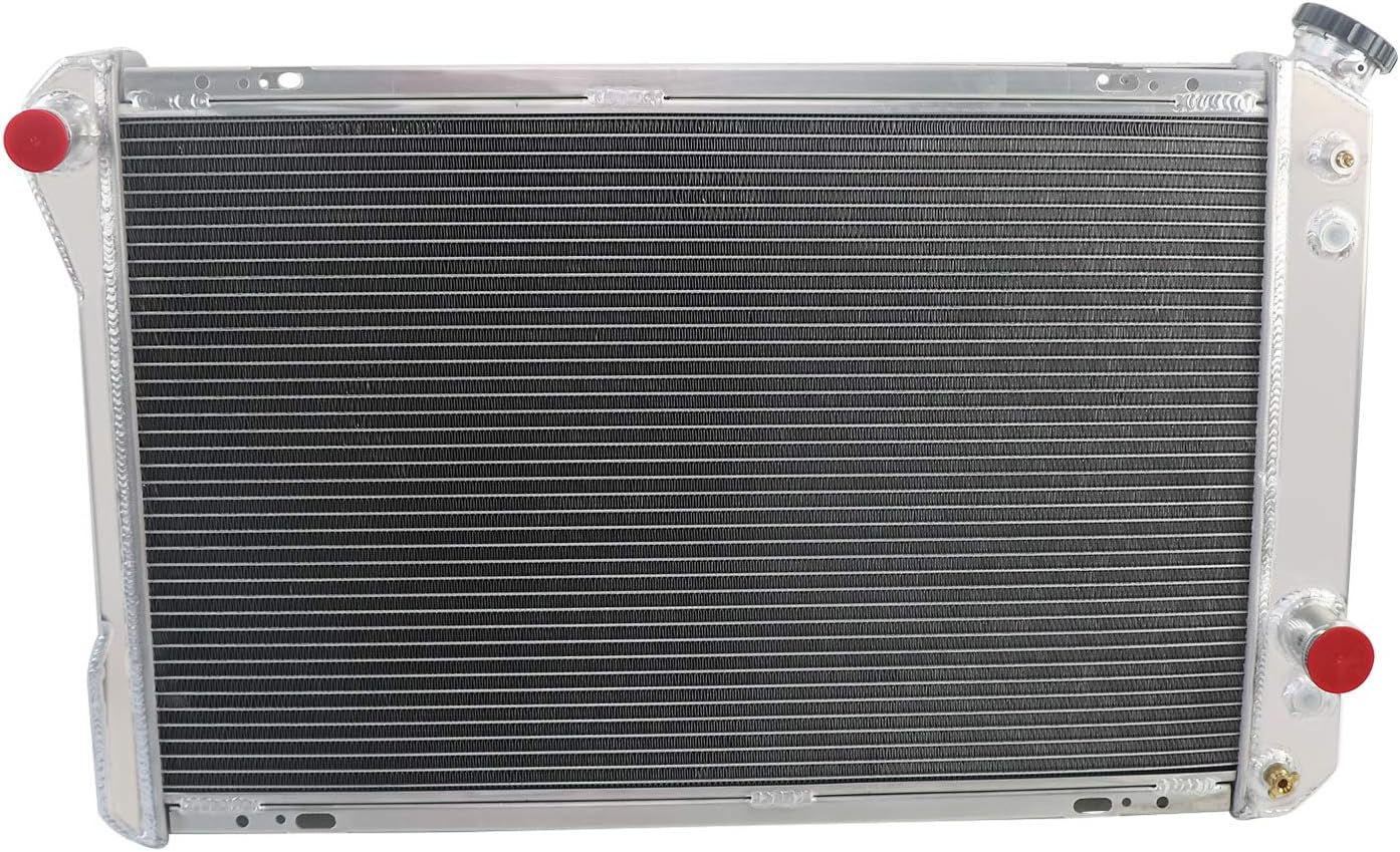All Aluminum 3 Core Radiator with Shroud Fan Relay G89452