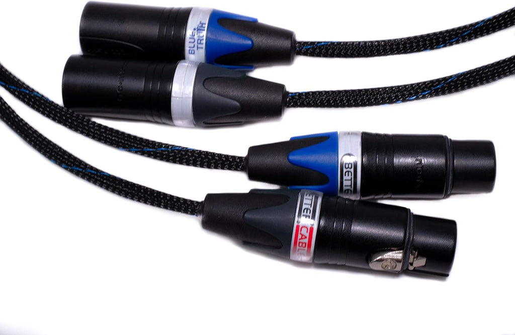 Balanced XLR Cables - Stereo Pair (2 Cables) - 3 Feet N23150