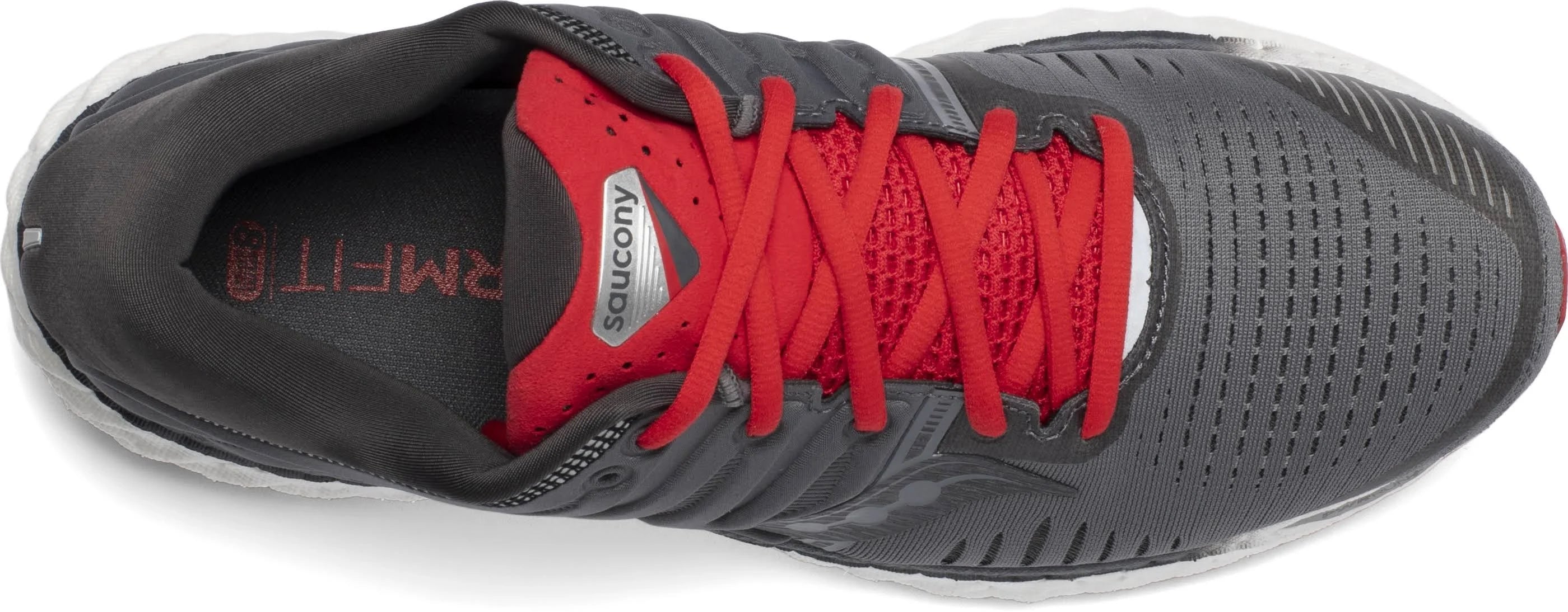 Charcoal/Red Size 9 Running Shoes U415