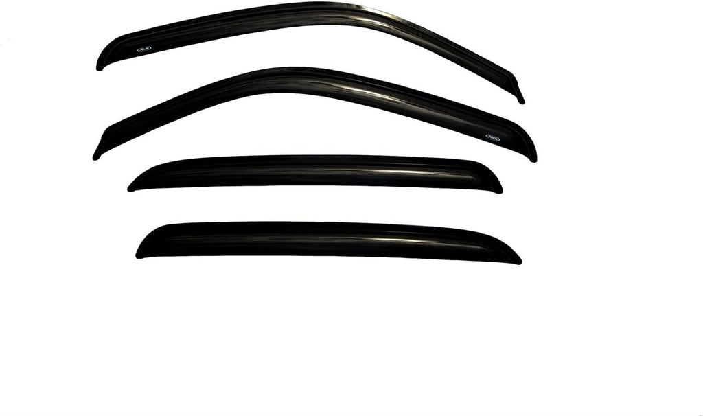 4-Piece Dark Smoke Ventvisor Set for GM Full Size Crew Cab Trucks B333559