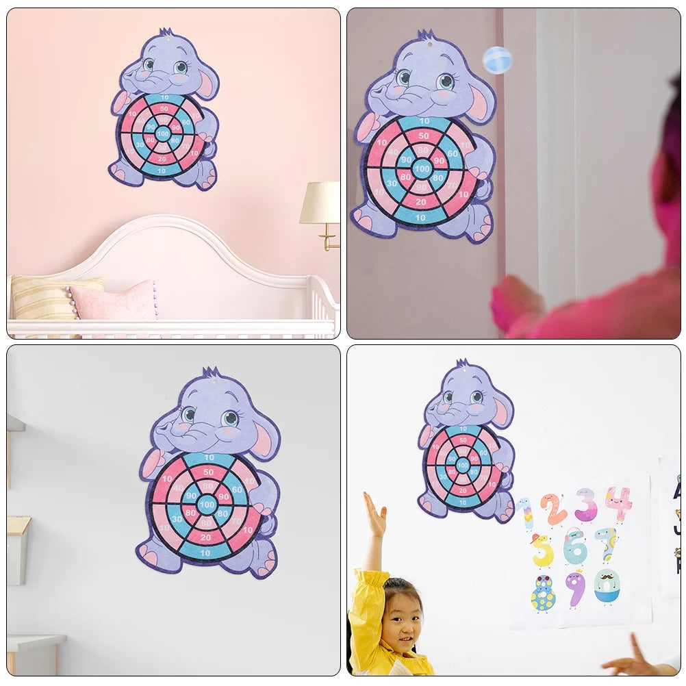2 Sets Children's Sticky Ball Board Games Educational Dart Toy Sports Toys N79615