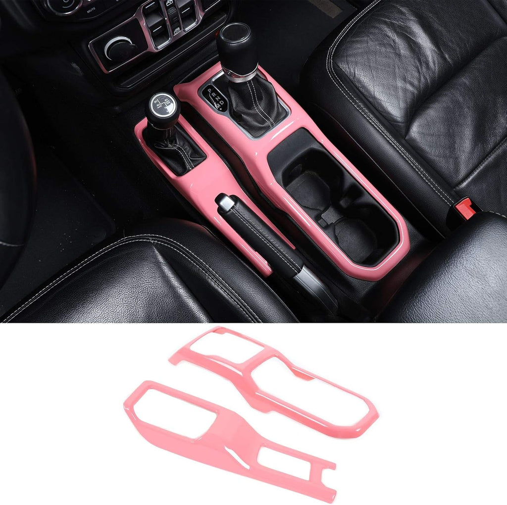 Red Four-Wheel Drive Gear Shift Panel Cover Trim Pack of 2 Z8300