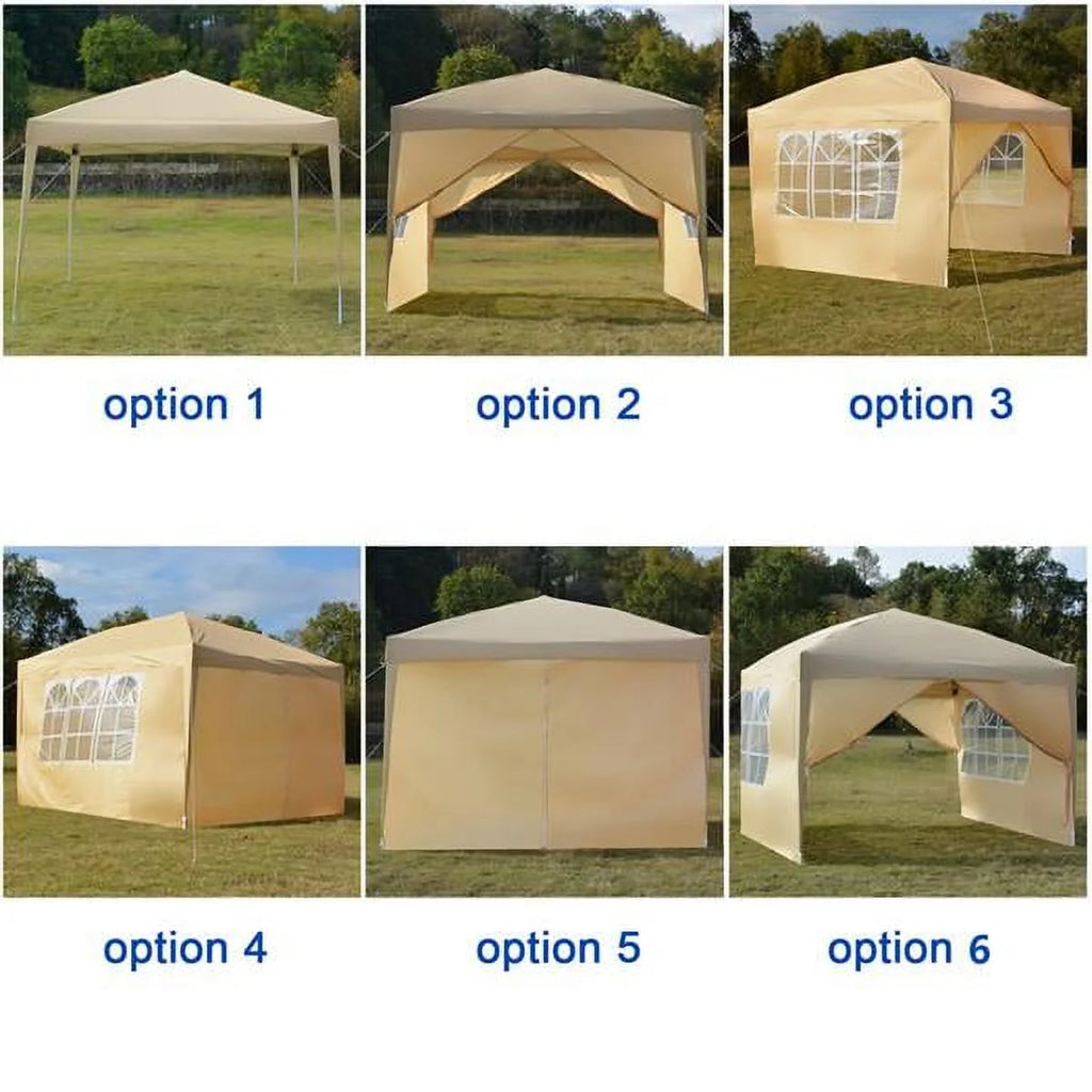 Khaki Waterproof Folding Tent J7373