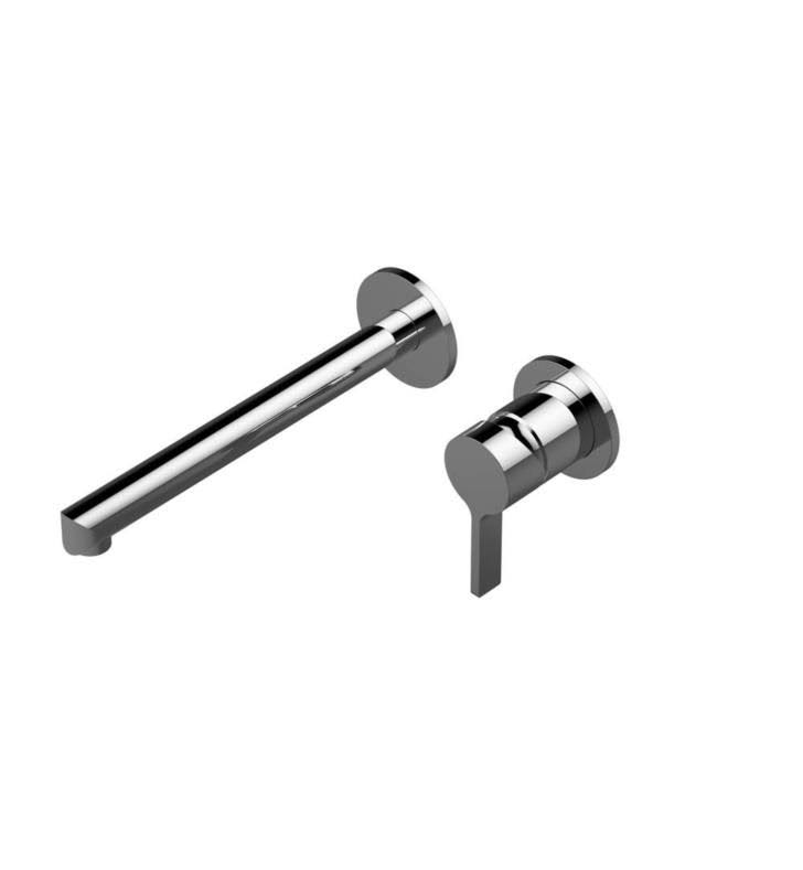 Olive Bronze Single Handle Wall Mount Bathroom Sink Faucet Trim Only D50209