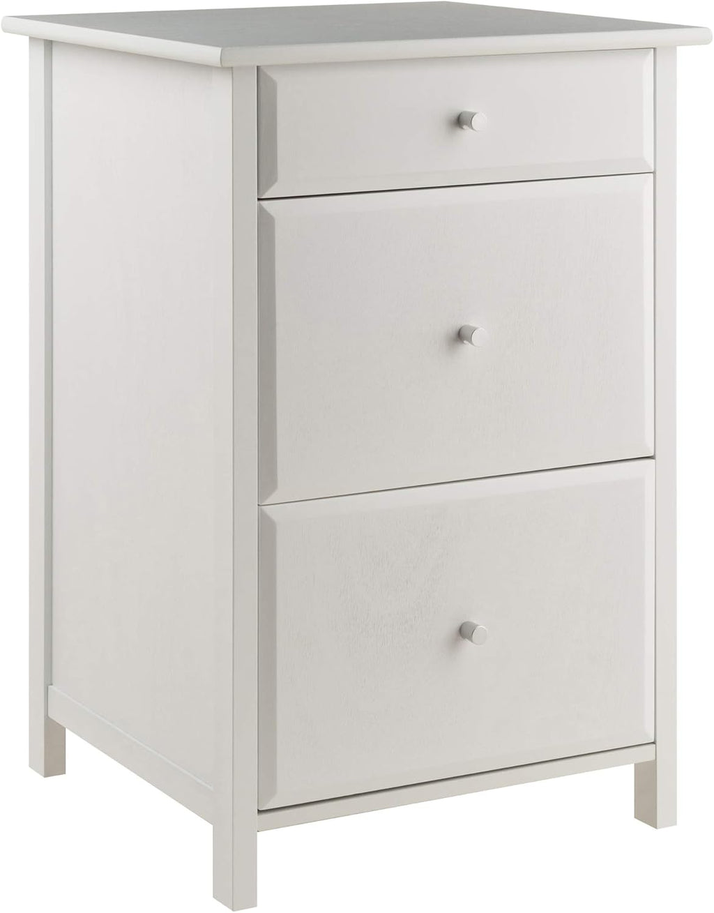 White File Cabinet D815