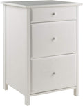 White File Cabinet D815