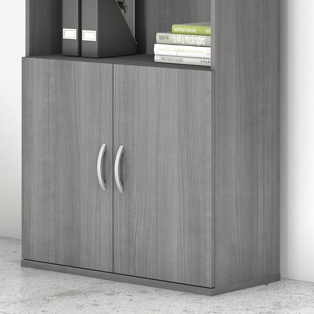 Platinum Gray Bookcase Door Kit P884456