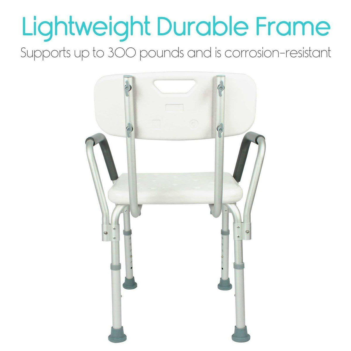 Shower Chair with Back and Arms S886