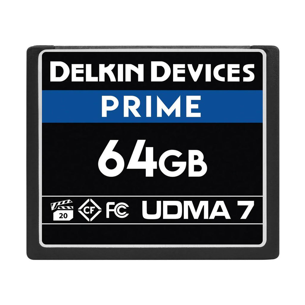 64GB Prime UDMA 7 CompactFlash Memory Card W6496