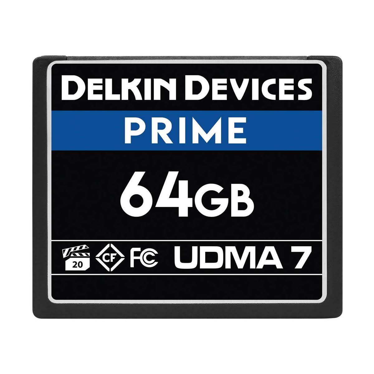 64GB Prime UDMA 7 CompactFlash Memory Card W6496