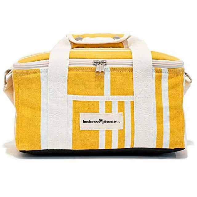 Yellow Stripe Cooler Bag A674579