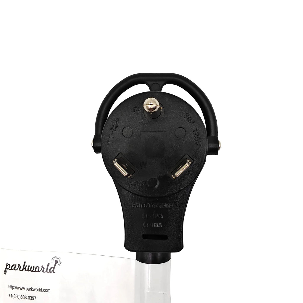 RV 30A 3-Prong Plug to Dryer Female Adapter Cord 1.5 FT C804