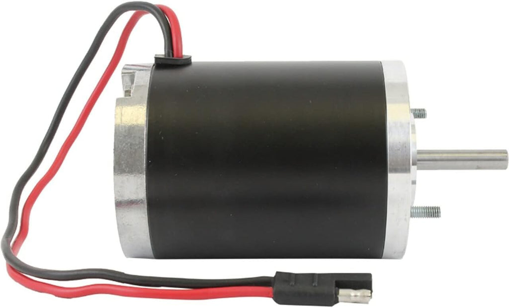 12 Volt Salt Spreader Motor, 3.002in OD, 0.315in Shaft OD, 5.748in Length, Pack of 2 U55532