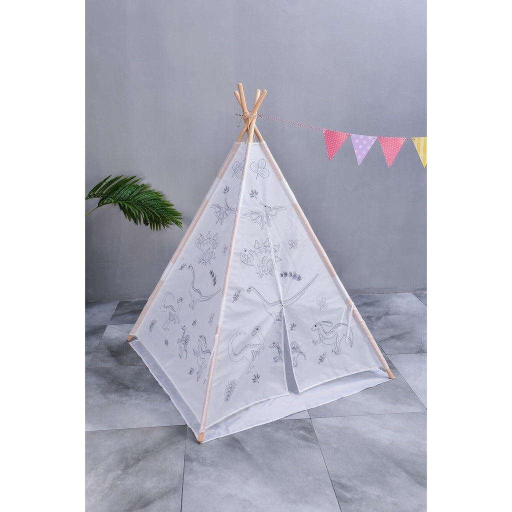 Paintable Teepee Play Tent B8612