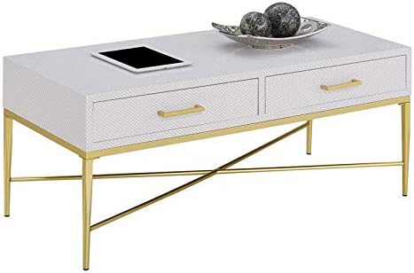 White Scallop Coffee Table Q455334