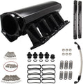 102mm Intake Manifold for Cathedral Port Heads LS Based Engines (Black) O19543