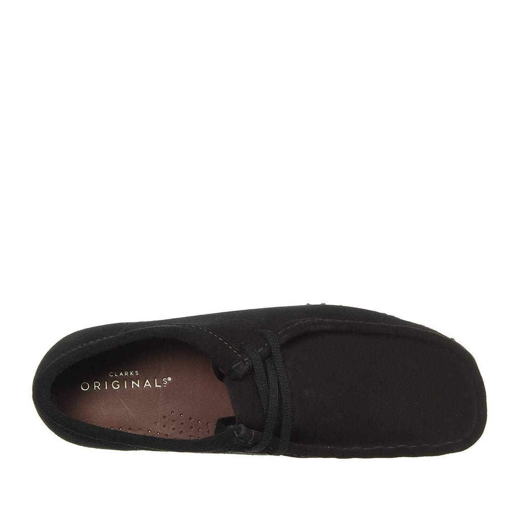 Black Suede Clarks Wallabee Shoes U5518