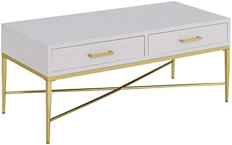 White Scallop Coffee Table Q455334