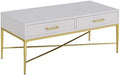 White Scallop Coffee Table Q455334