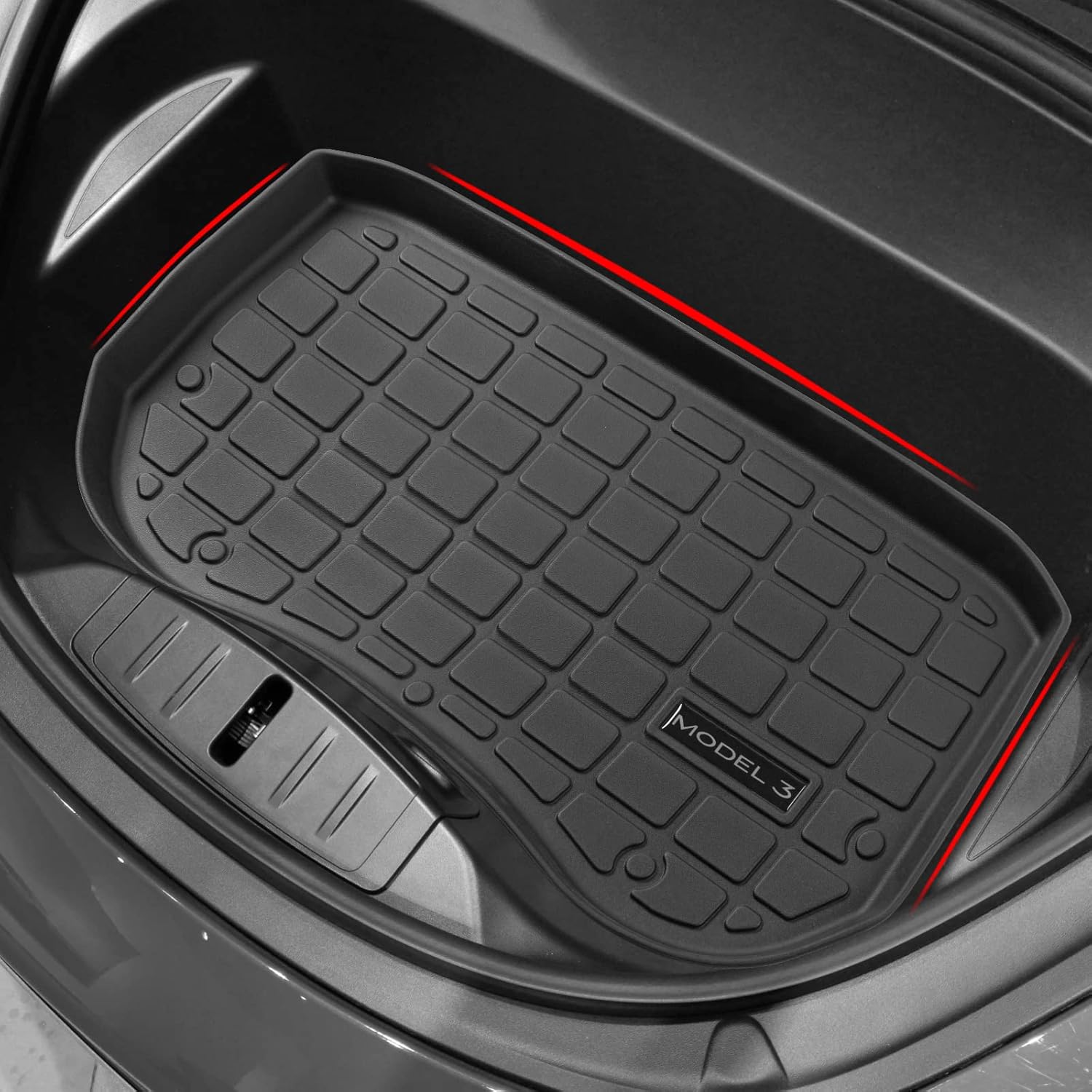 Set of 6 TPE Car Floor Mats for Tesla Model 3 H531