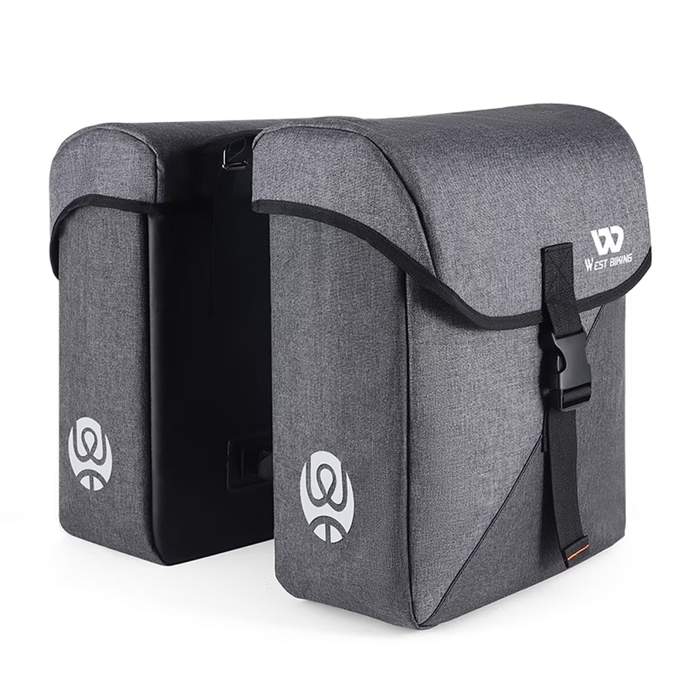 Bike Rear Seats Bag 35L Double Luggage Carriers Y16962