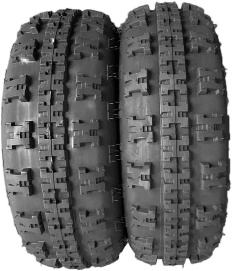 21x7-10 20x10-9 ATV Tires Set of 4 Tubeless All Terrain 4Ply H926492