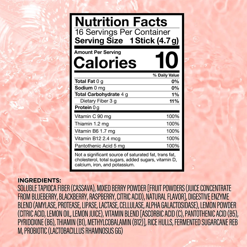 16 ct Mixed Berry Water Enhancer Drink Mix I180