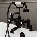 Oil Rubbed Bronze Clawfoot Tub Faucet with Handshower U861151